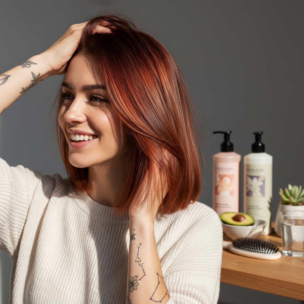 Farbowane włosy w dobrej kondycji: jak przedłużyć trwałość koloru i zachować zdrowy blask?