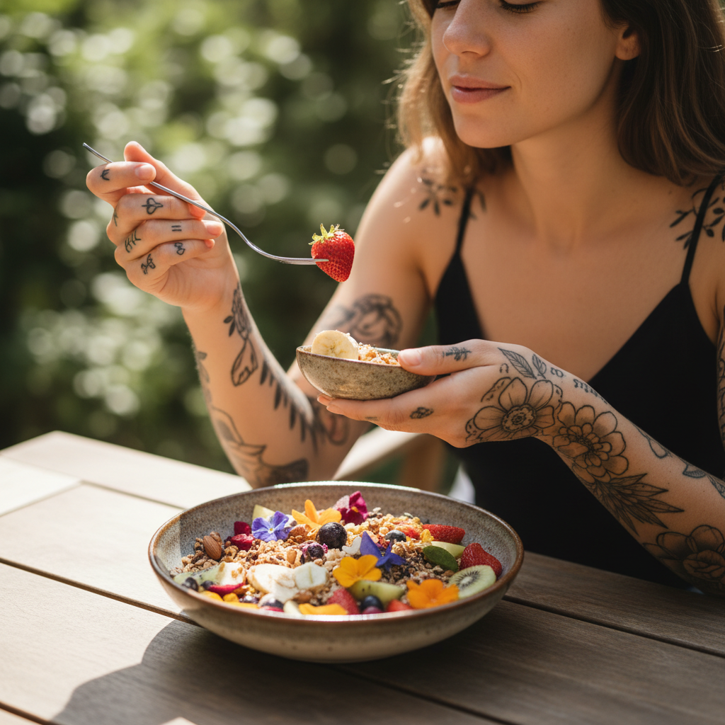 Jedz wolniej, żyj lepiej – o sztuce uważnego jedzenia